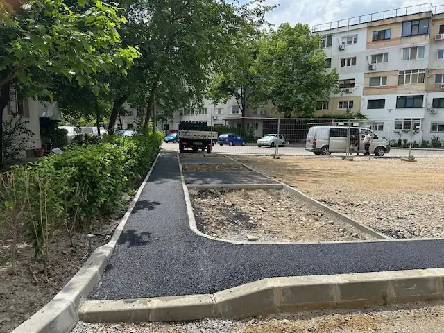 Parcare amenajată și asfaltată în Brăila – Stalgen Cons, fotografia 8