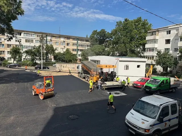 Parcare amenajată și asfaltată în Brăila – Stalgen Cons, fotografia 11